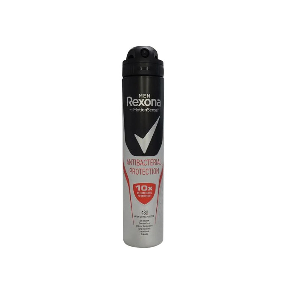 REXONA BODY SPRAY 200ML 48H ANTIBACTERIAL PROTECTION 10X