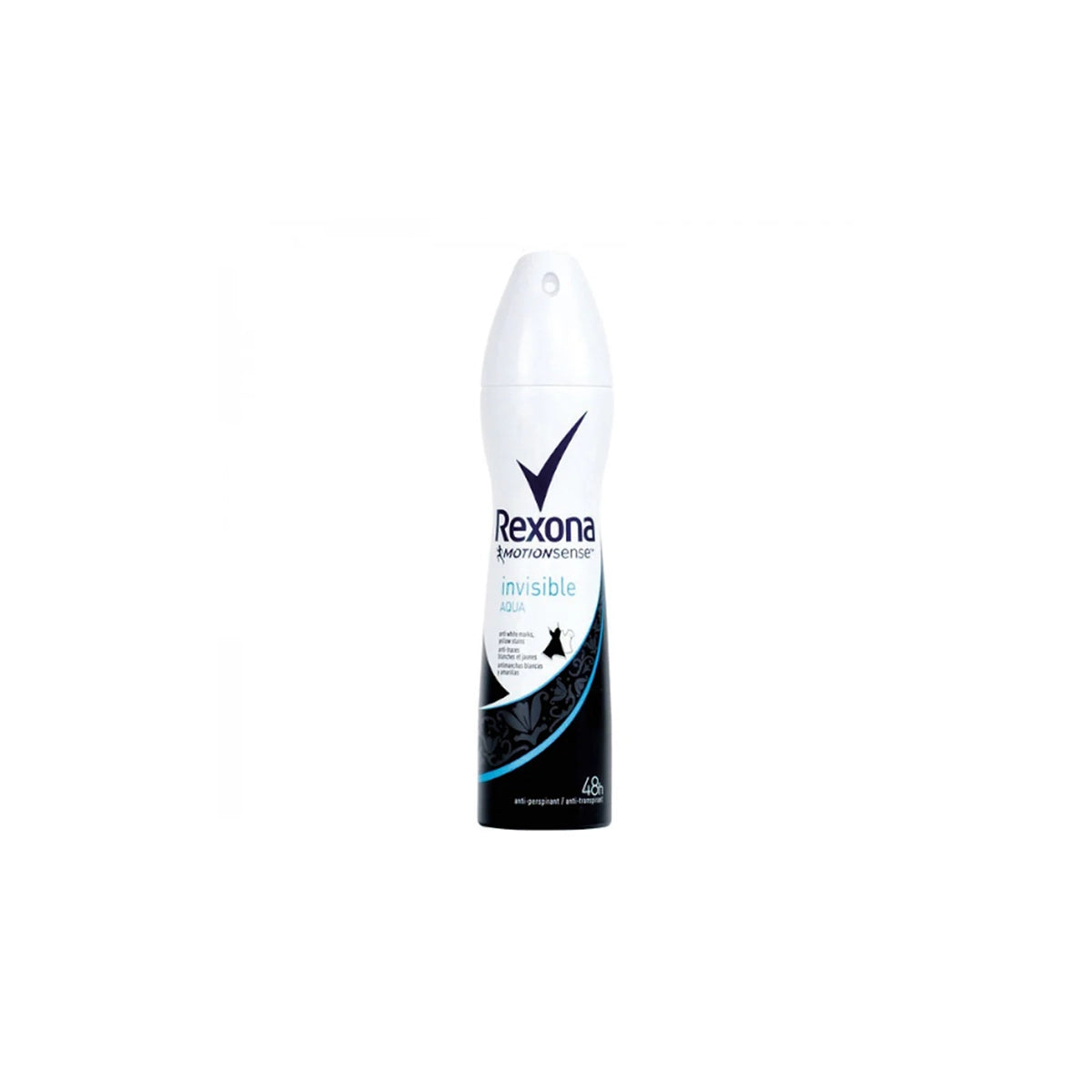 REXONA BODY SPRAY 200ML INVISIBLE AQUA .