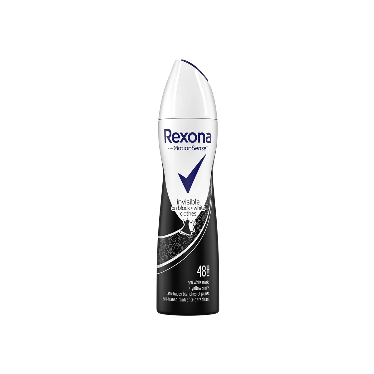REXONA BODY SPRAY 200ML INVISIBLEBLACK & WHITE