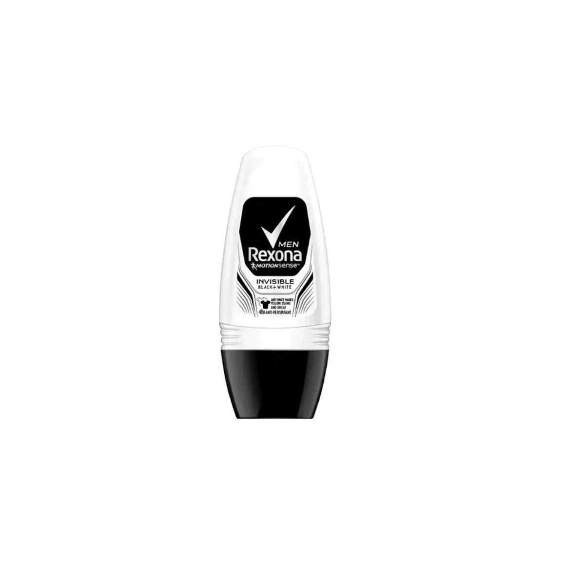 REXONA ROLL ON 50ML MEN INVISIBLE DRY BLACK WHITE