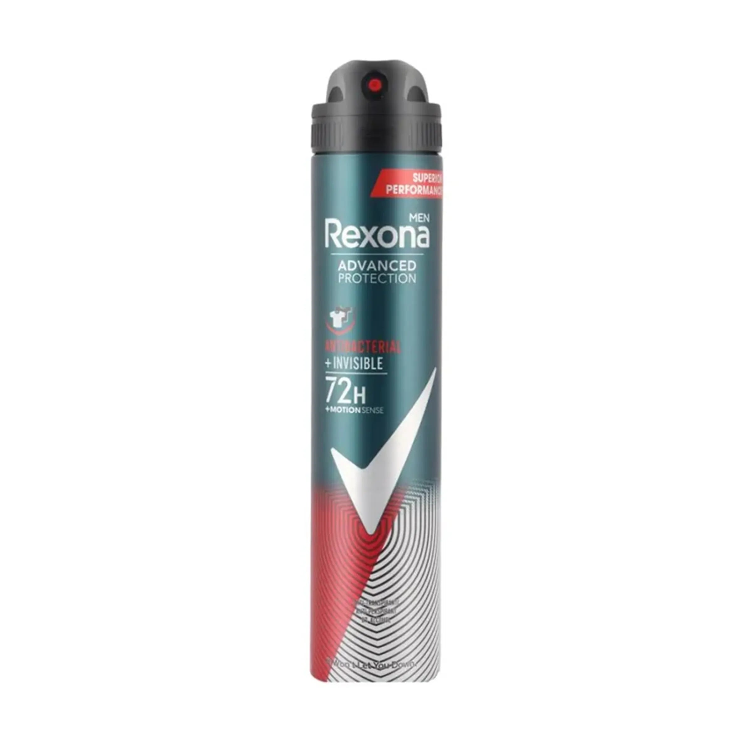 REXONA ADVANCE BODY SPRAY 72H INVISIBLE 200ML