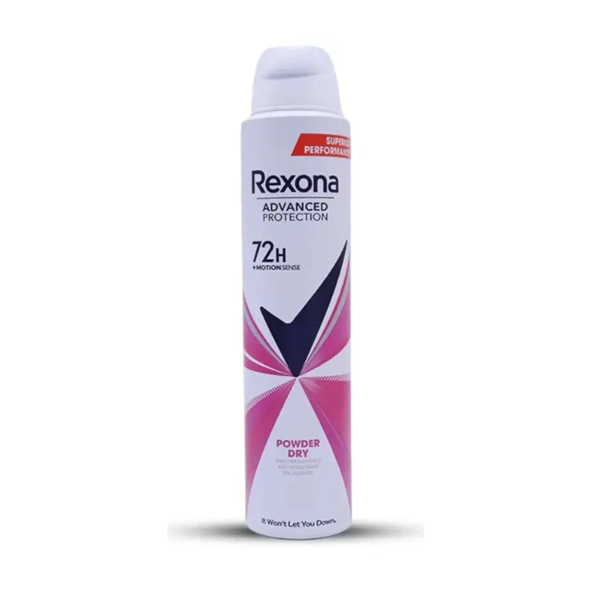 REXONA ADVANCE BODY SPRAY 72H POWDER DRY 200ML