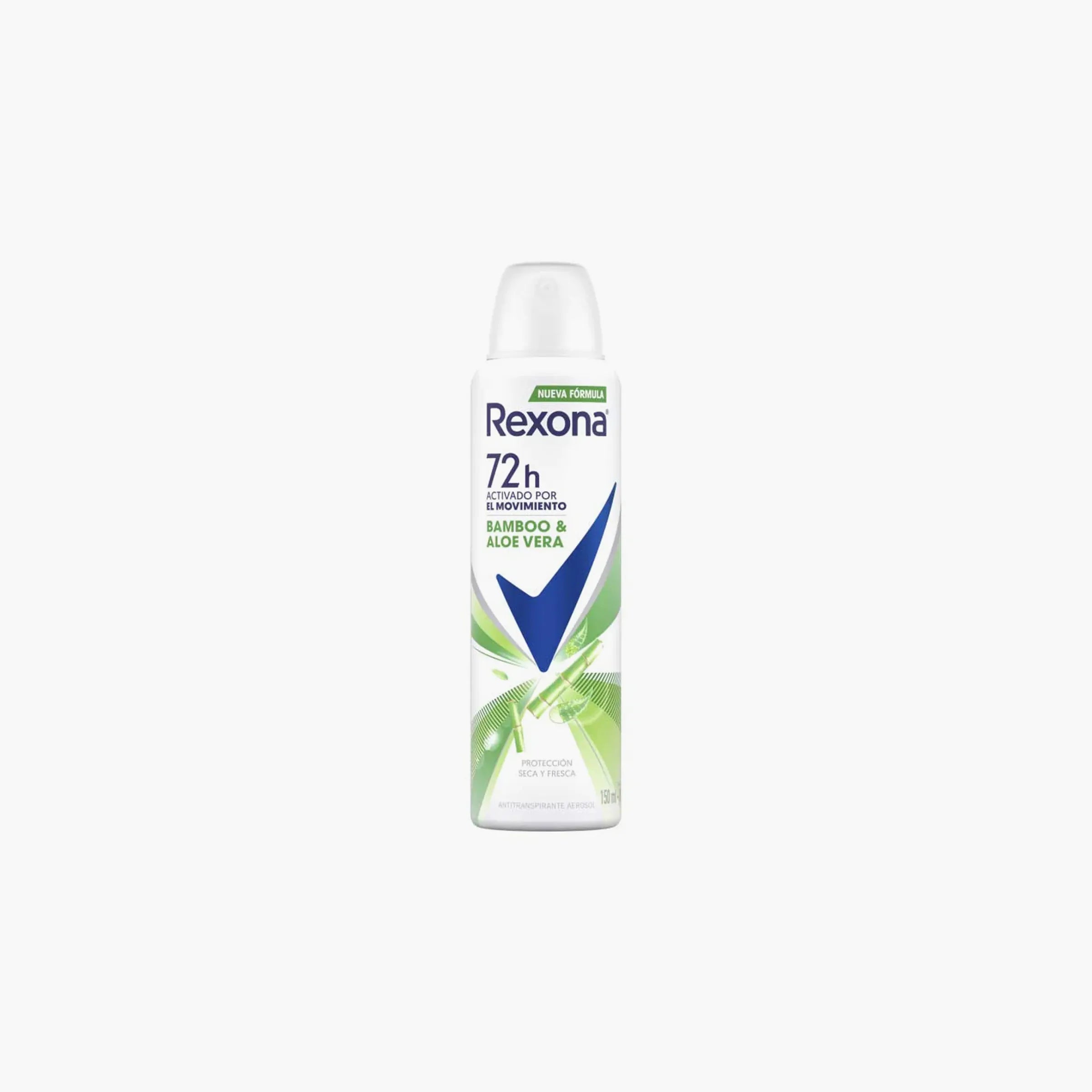 REXONA BODY SPRAY 150ML BAMBOO & ALOE VERA 72H