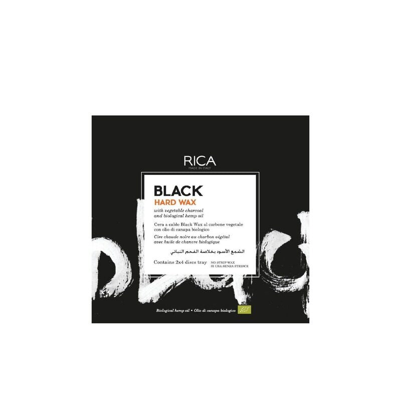 RICA HARD WAX 2 X 500GM BLACK