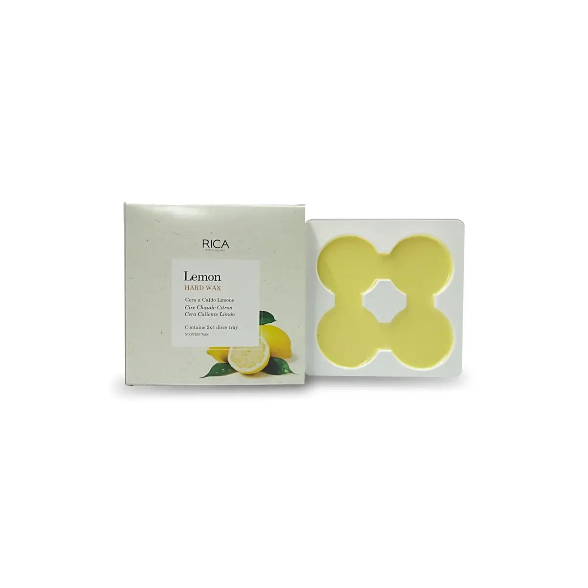 RICA HARD WAX 2 X 500GM LEMON