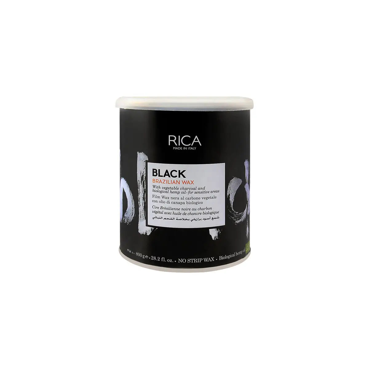 RICA WAX 800ML BLACK