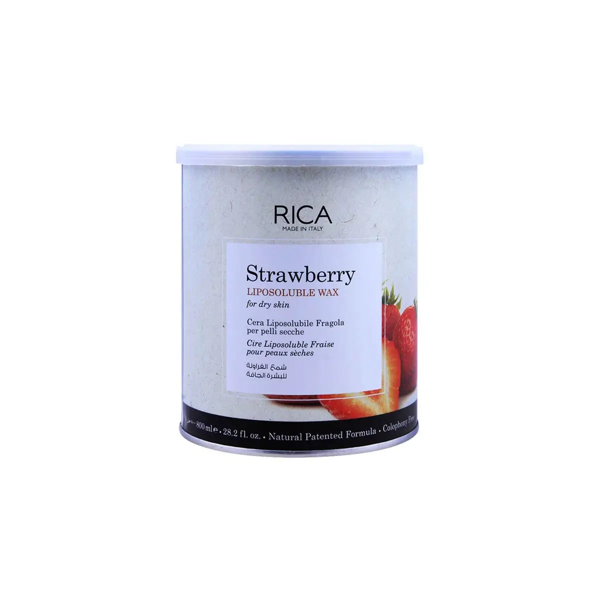 RICA WAX 800ML STRAWBERRY