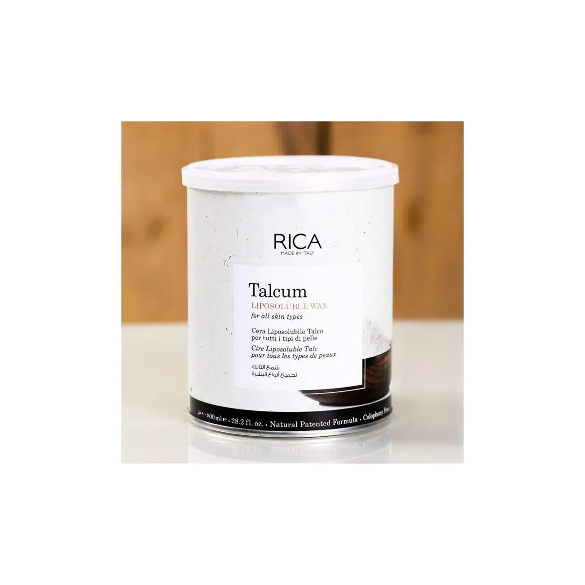 RICA WAX 800ML TALCUM WAX