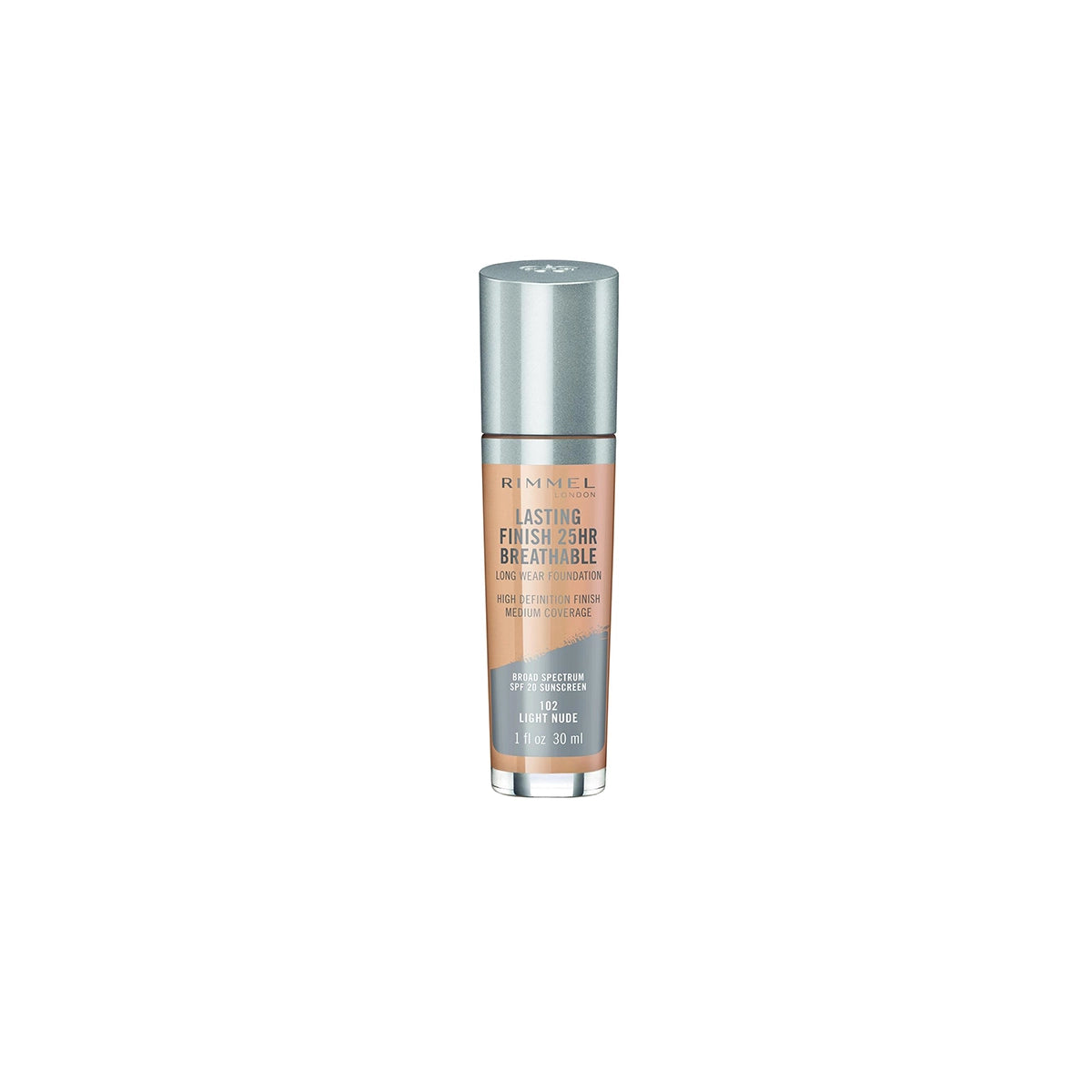 RIMMEL FOUNDATION LASTING FINISH BREATHABLE 102