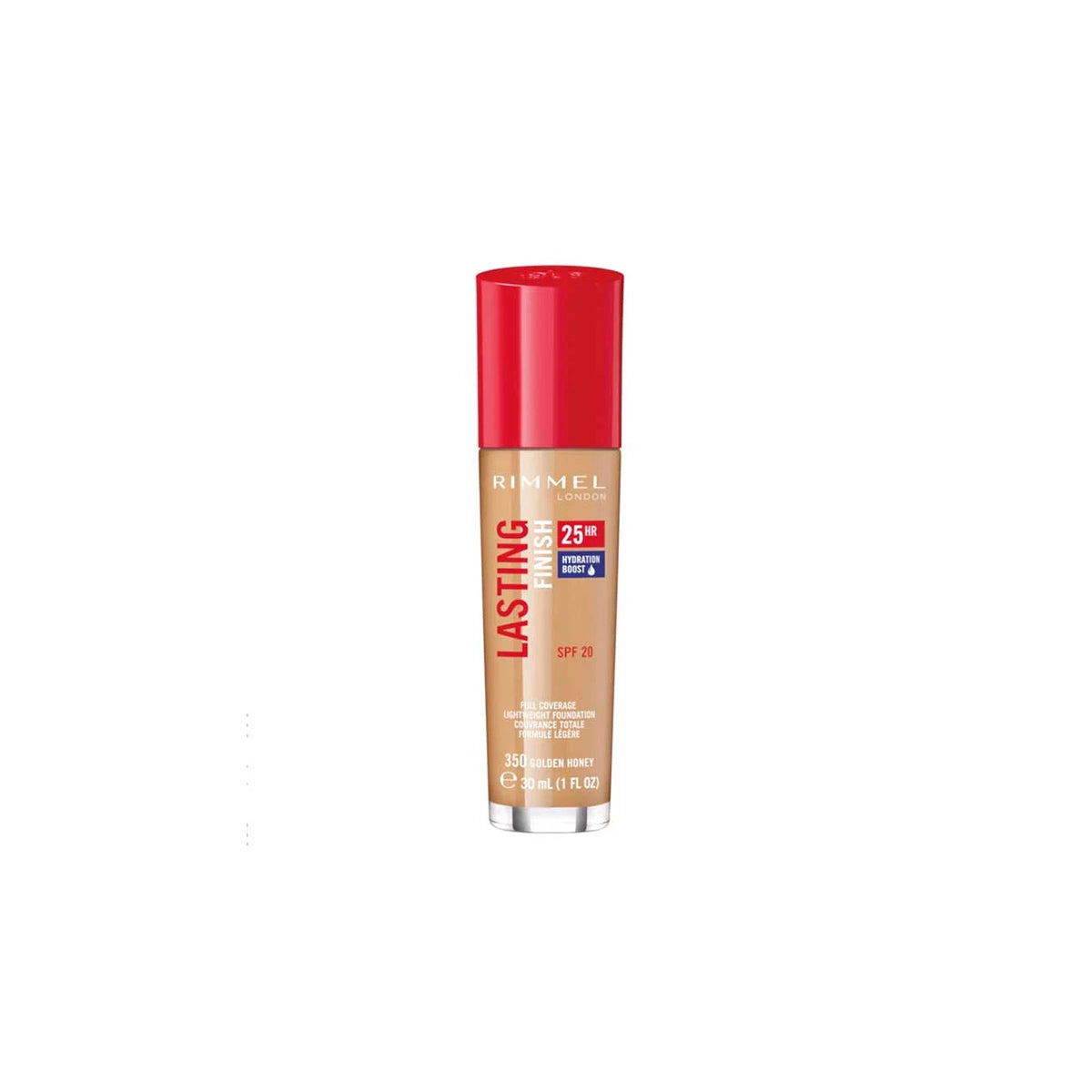 RIMMEL LASTING FINISH FOUNDATION 350 GOLDEN HON 4180
