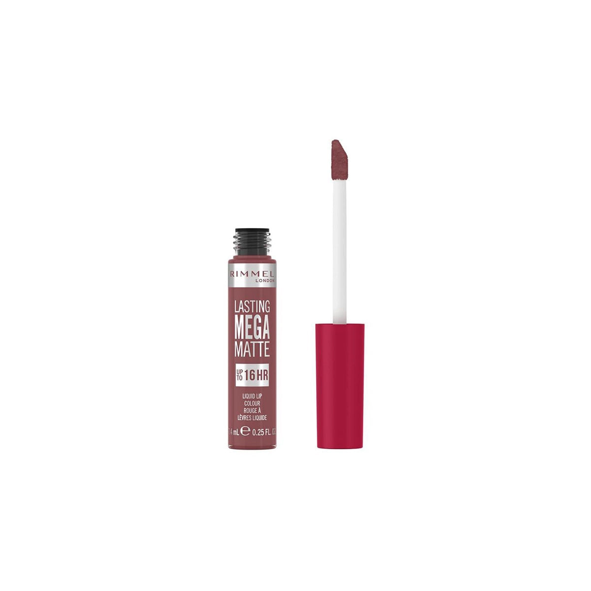 RIMMEL LIP COLOR LASTING MEGA MATTE 210 ROSE&SHINE