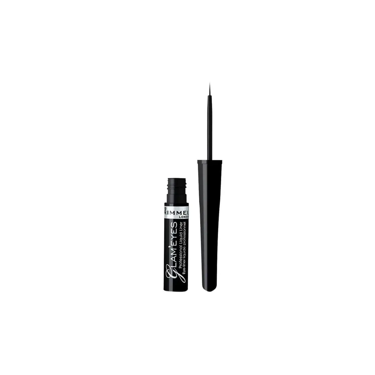 RIMMEL EYELINER LIQUID GLAM EYES BLACK GLAMOUR