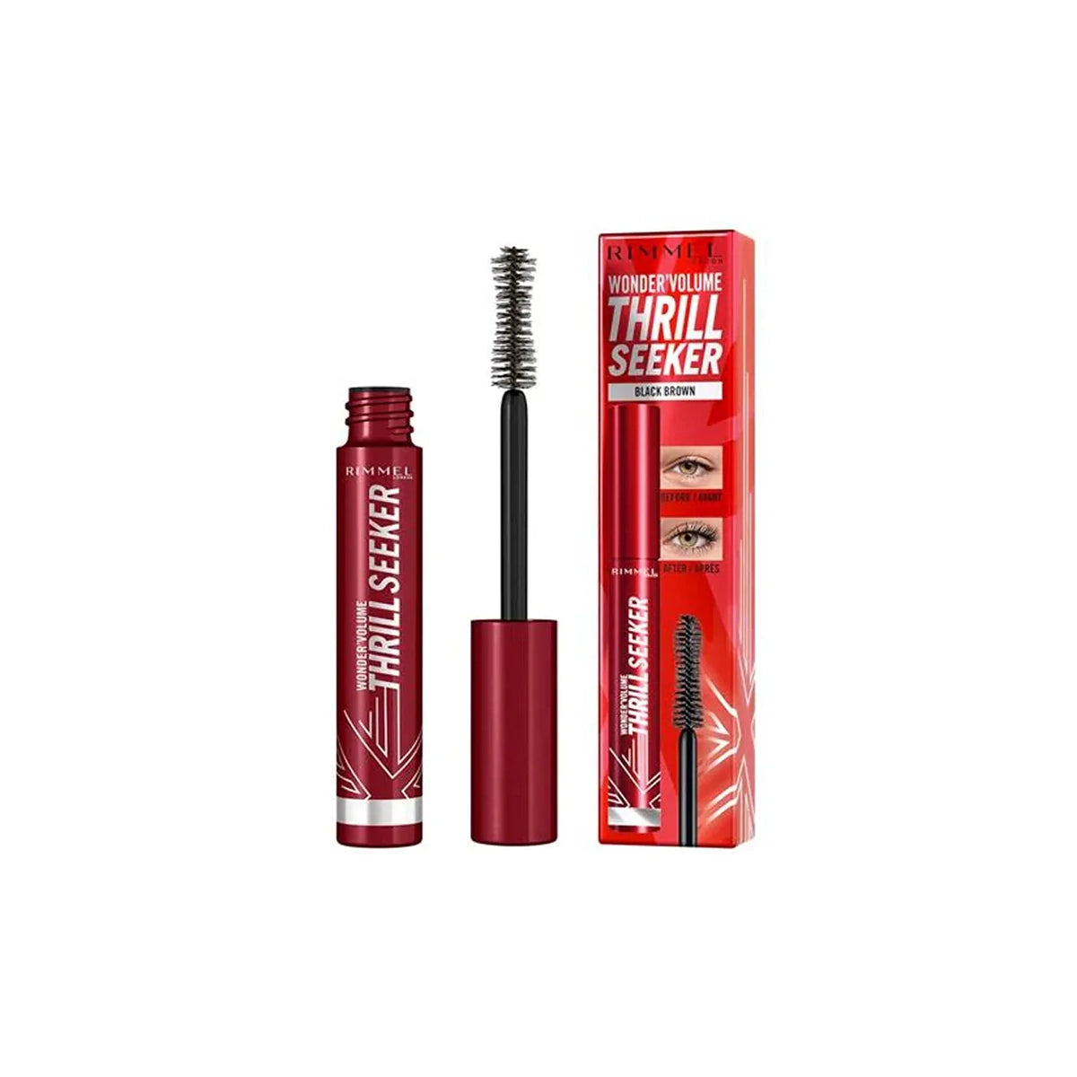 RIMMEL WONDER VOLUME THRILL SEEKER BLACK MASCARA
