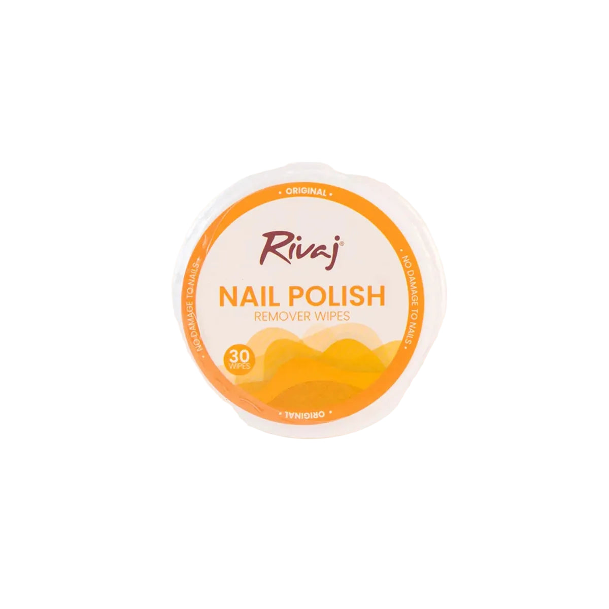 RIVAJ NAIL POLISH REMOVER 30WIPES