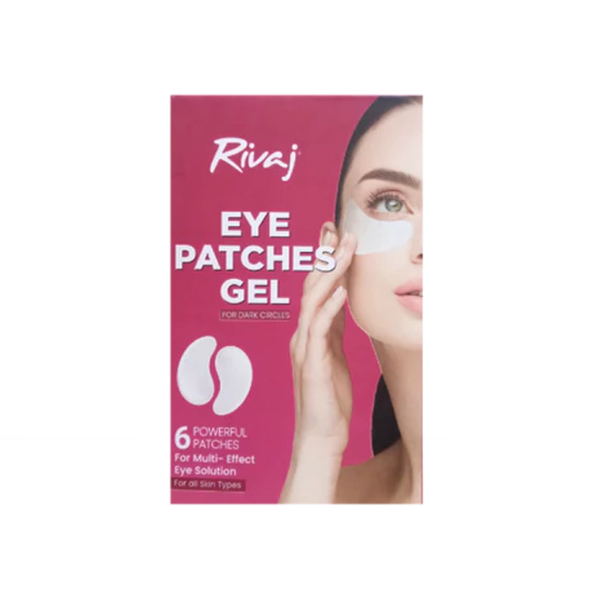 RIVAJ EYE PATCHES GEL DARK CIRCLE 6PATCHES