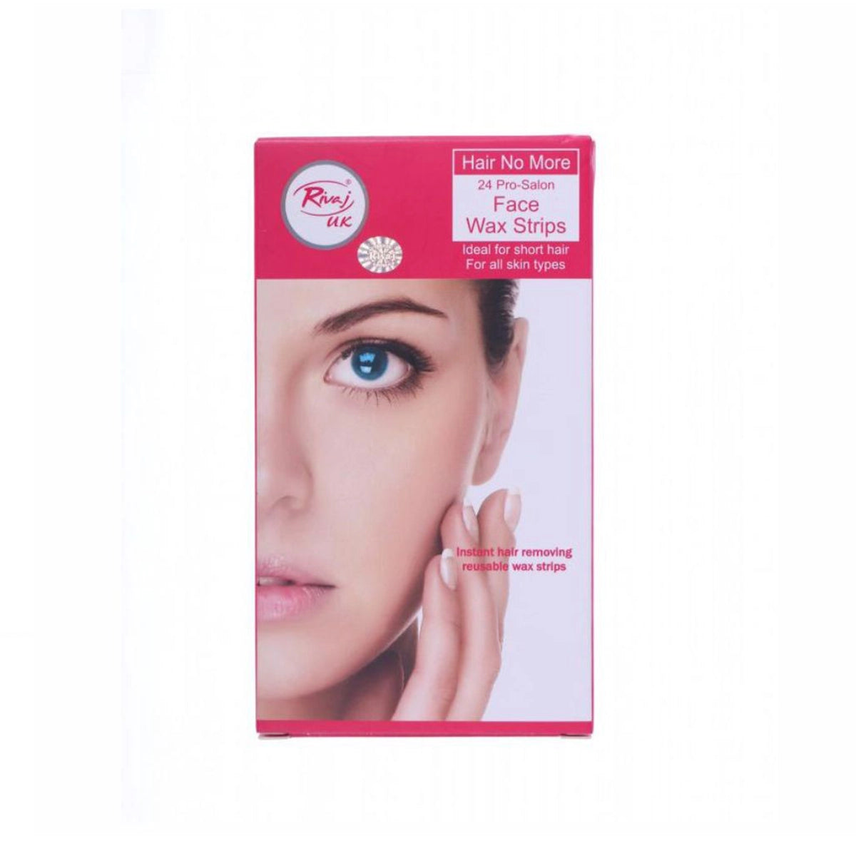 RIVAJ FACE WAX STRIPS 24PCS