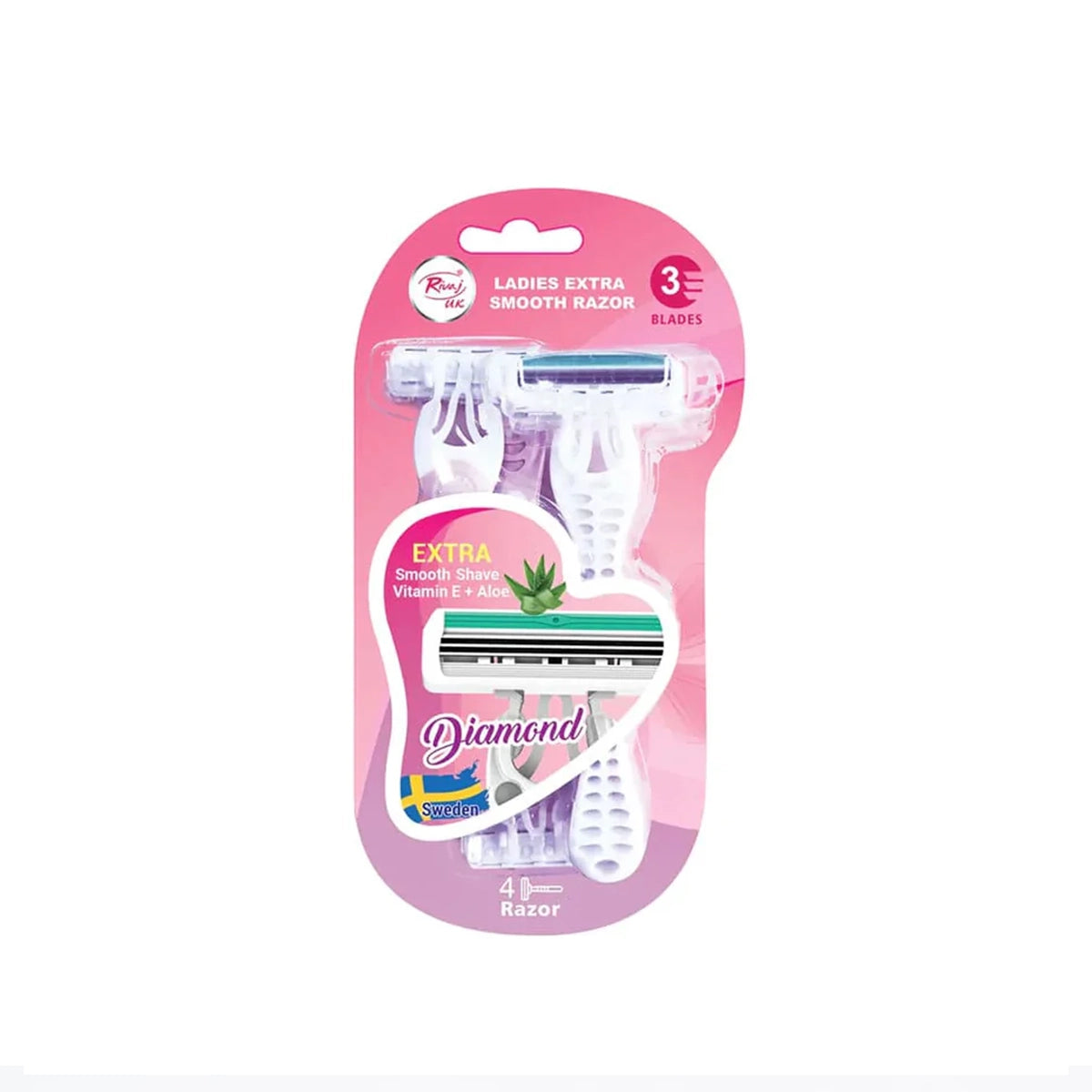 RIVAJ LADIES RAZOR 2 BLADES