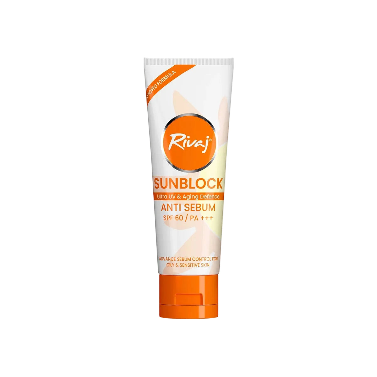 RIVAJ SUNBLOCK 50ML ANTI SEBUM SPF60++