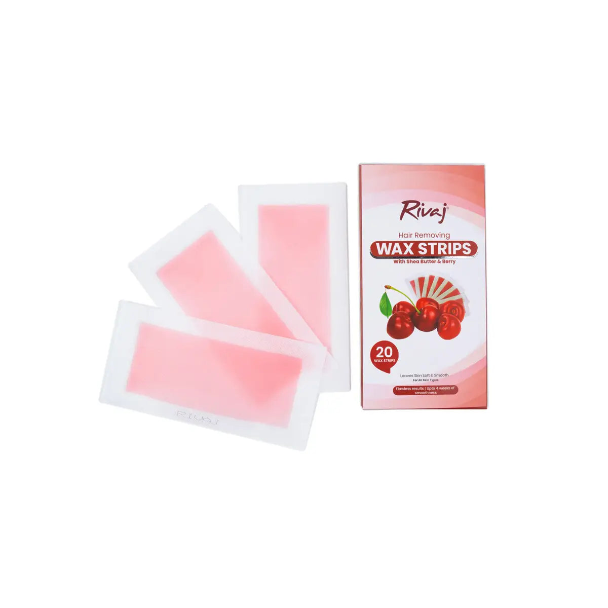 RIVAJ WAX STRIPS 20CS ORIGINAL