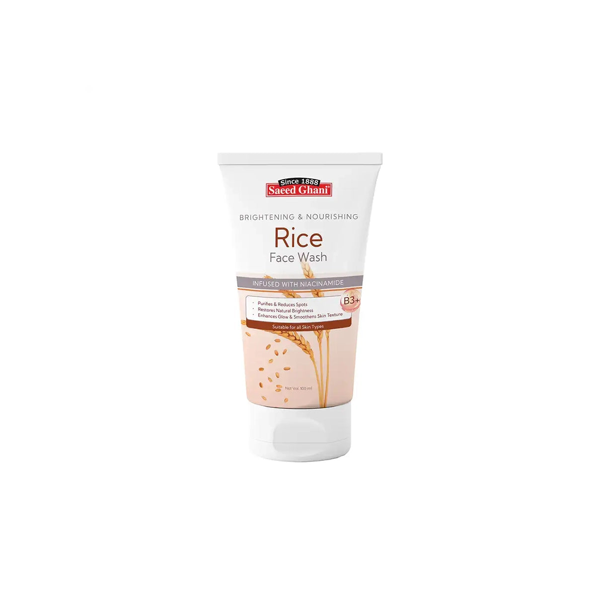 SAEED GHANI FACE WASH 100ML RICE