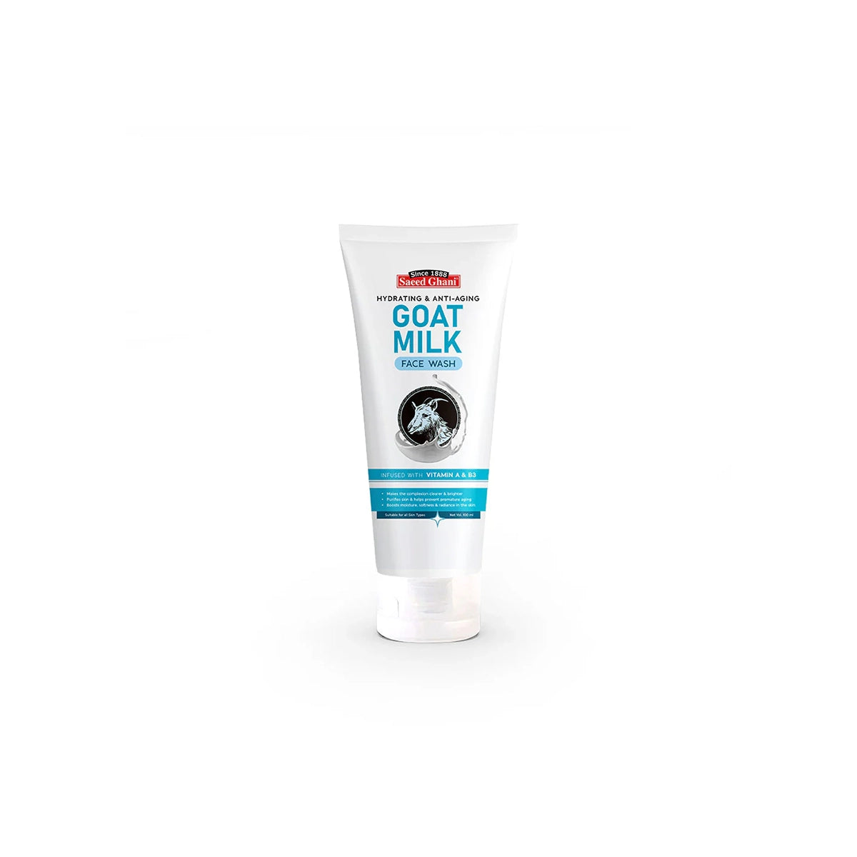 SAEED GHANI GOAT MILK FACE WASH 100ML