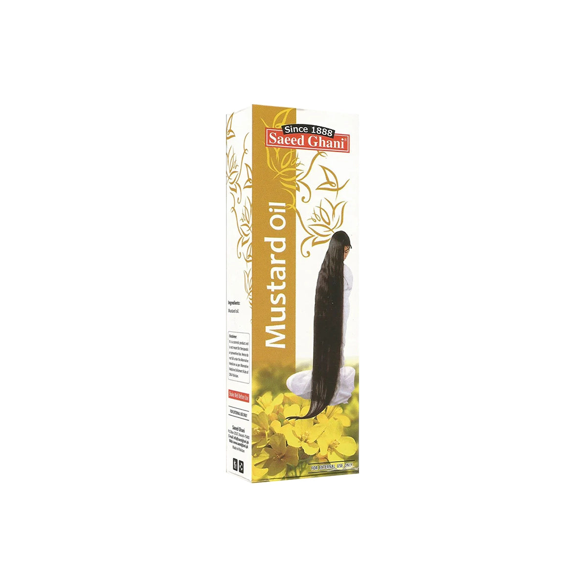 SAEED GHANI HAIR OIL 120ML MUSTARD