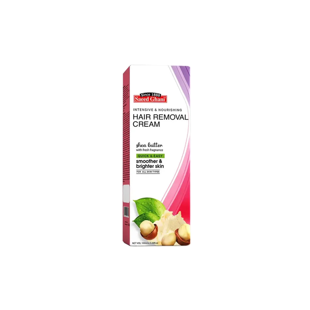 SAEED GHANI HAIR REMOVAL CREAM 100ML SHEA BUTTER