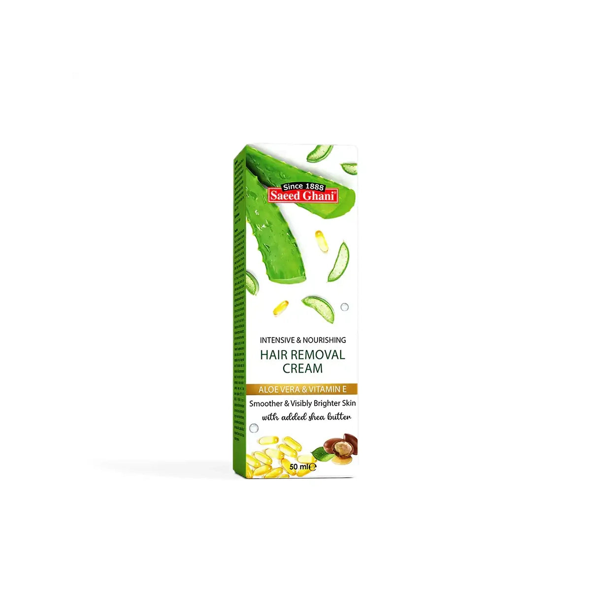 SAEED GHANI HAIR REMOVER CREAM 50ML ALOE VERA