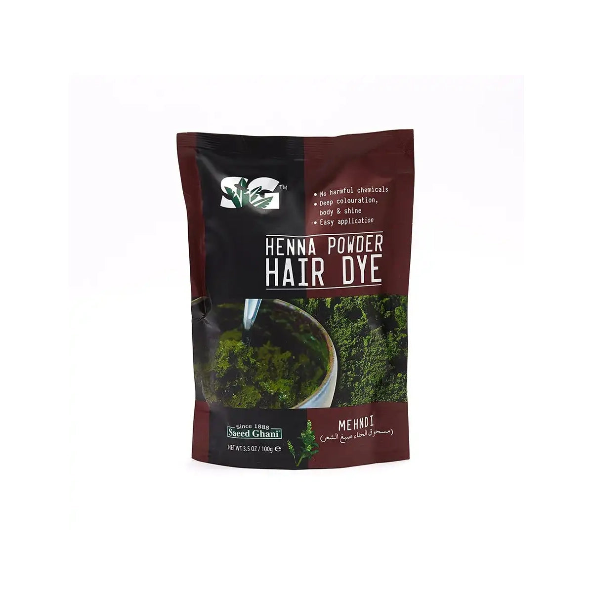SAEED GHANI HERBAL HAIR HINA POWDER 100G