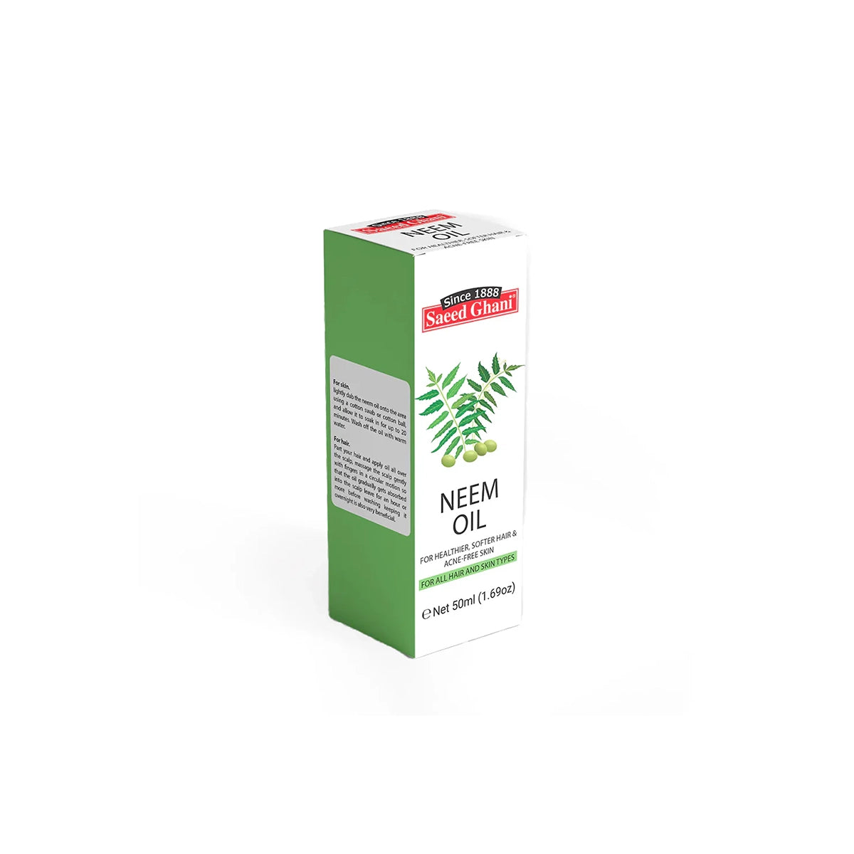SAEED GHANI OIL NEEM 60ML