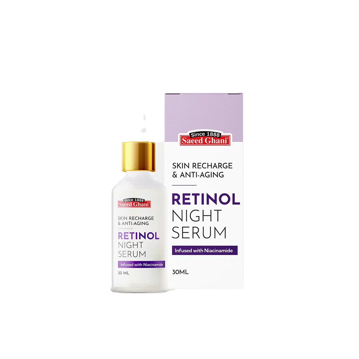 SAEED GHANI RETINOL NIGHT SERUM 30ML