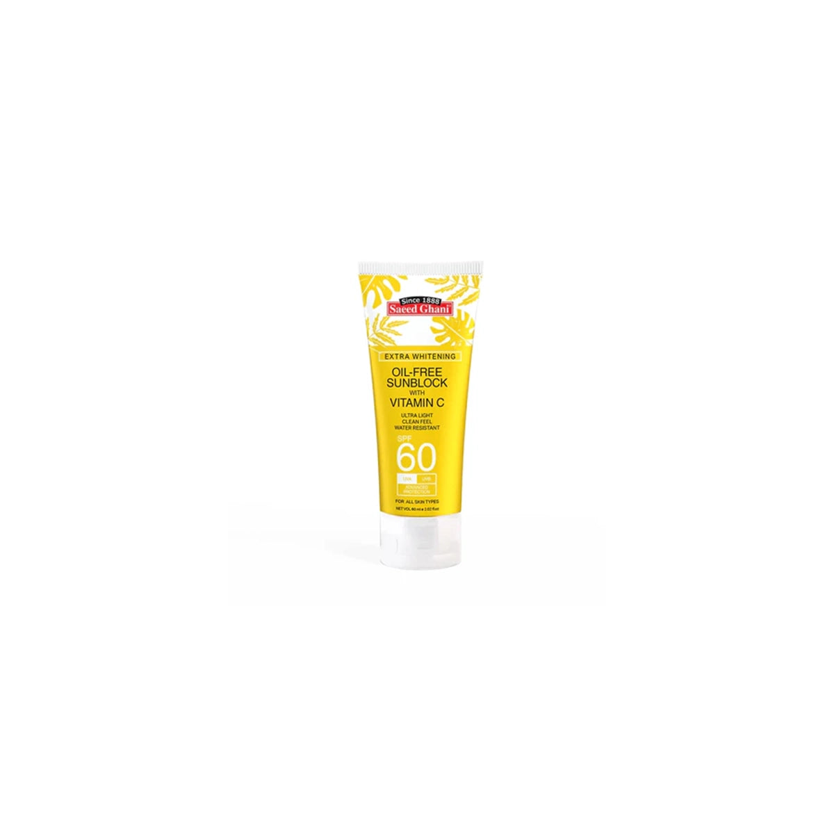 SAEED GHANI SUNBLOCK 60ML VITAMIN C SPF60 OILFREE