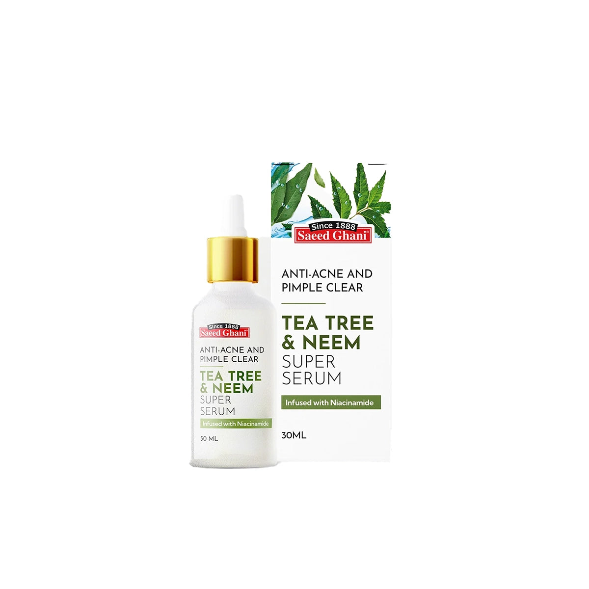 SAEED GHANI TEA TREE NEEM SUPER SERUM 30ML