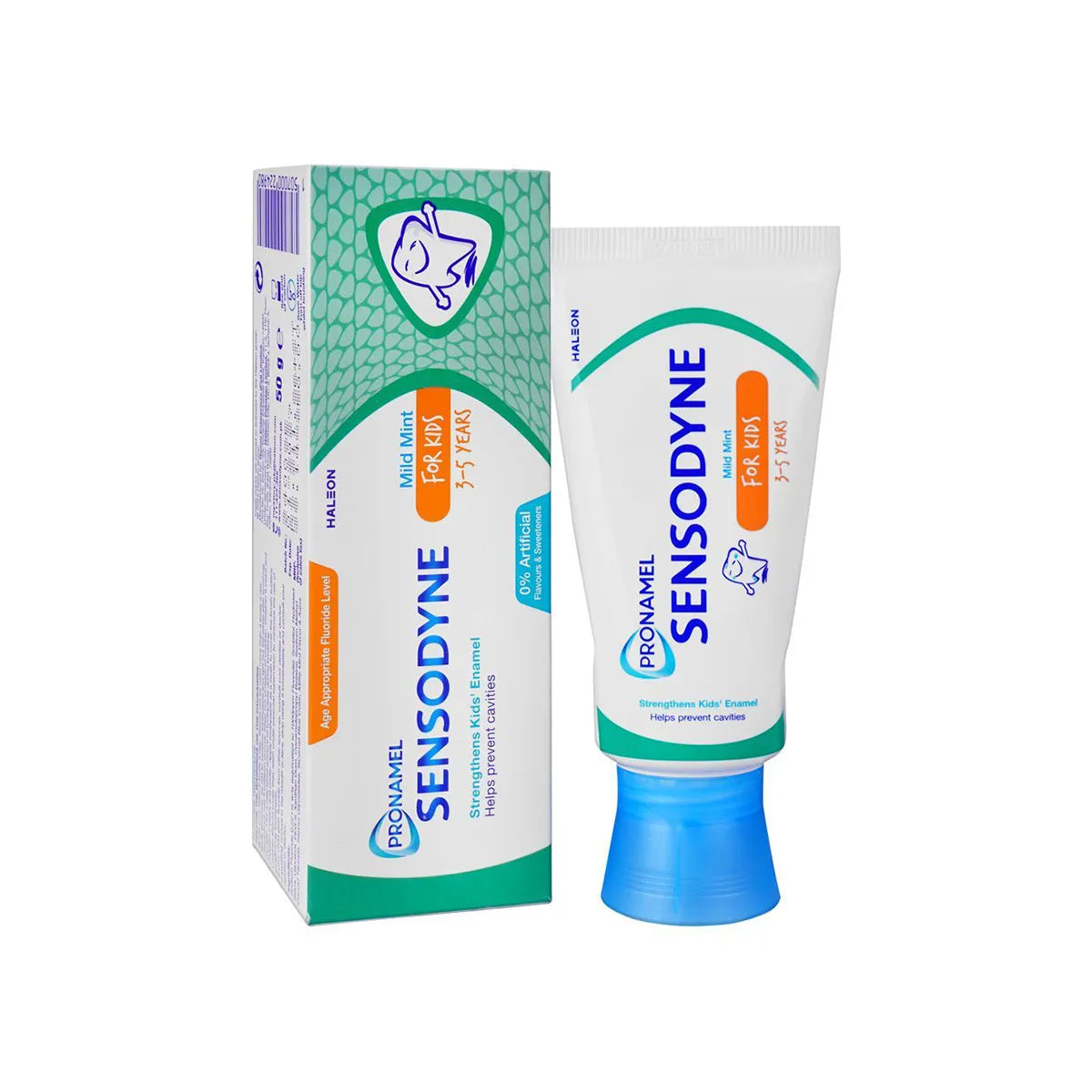 SENSODYNE PAK TOOTH PASTE 50GM PRONAMEL 3 - 5 YEARS MILD MINT