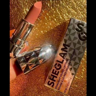 SHEGLAM STARLIGHT VELVET LIPSTICK 3.5G BEACH BASE