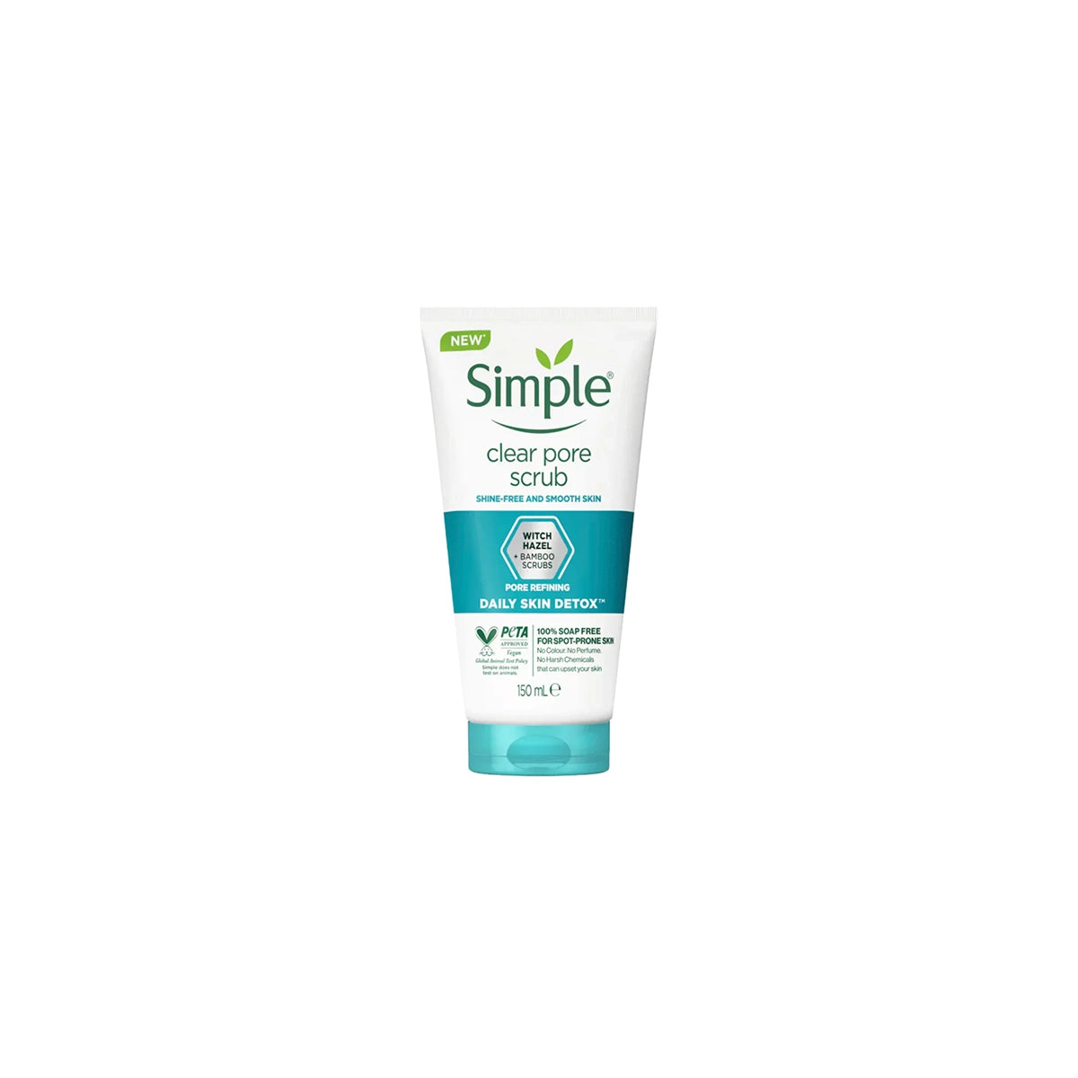 SIMPLE CLEAR PORE SCRUB 150ML
