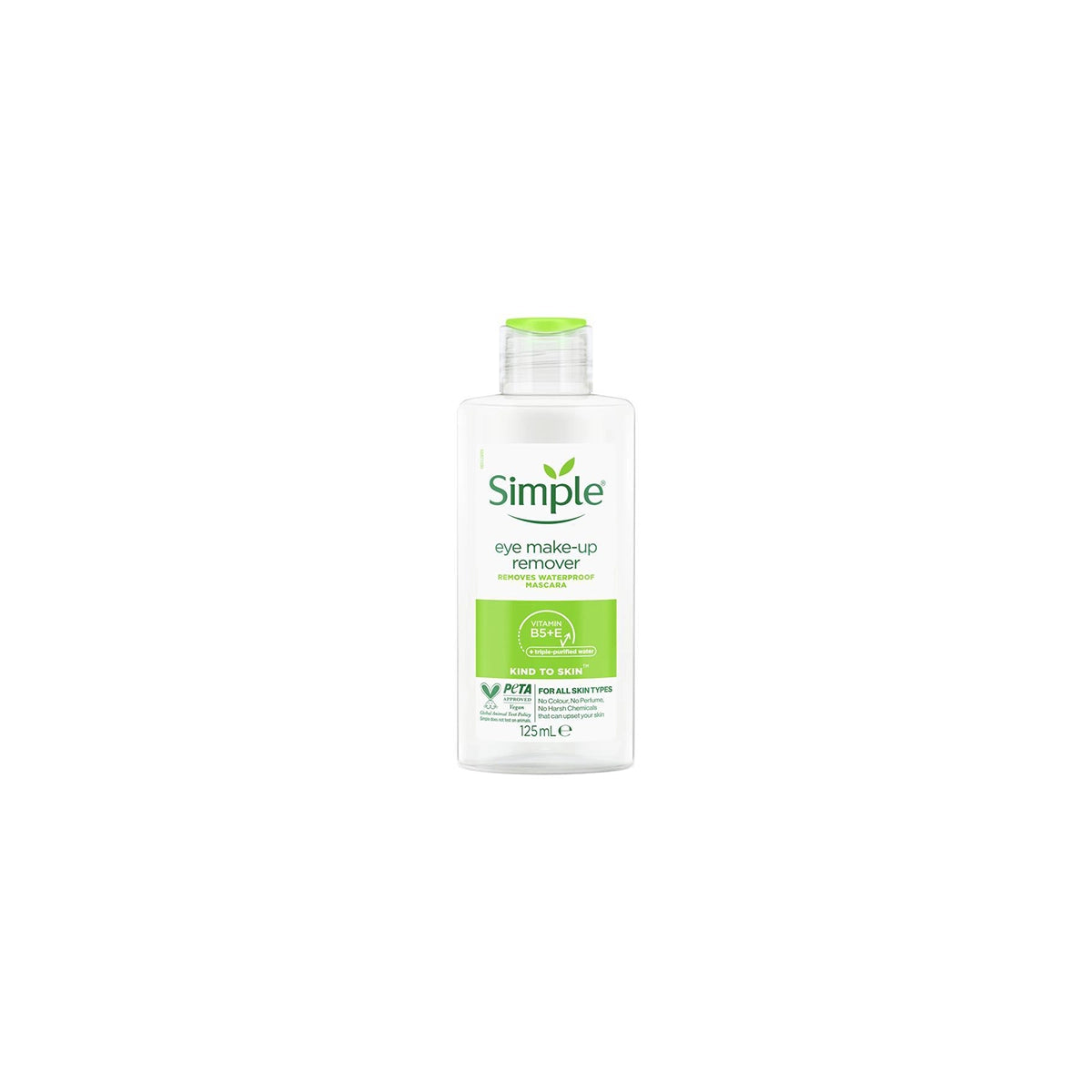 SIMPLE EYE MAKEUP REMOVER 125ML