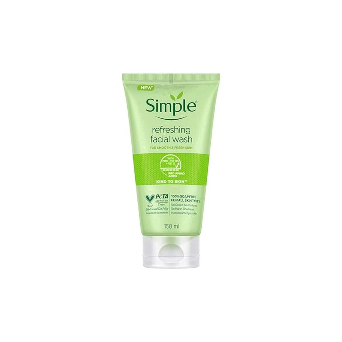 SIMPLE FACIAL WASH 150ML REFRESHING