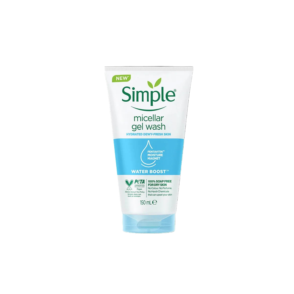 SIMPLE FACIAL WASH 150ML WATER BOOST MICELLAR