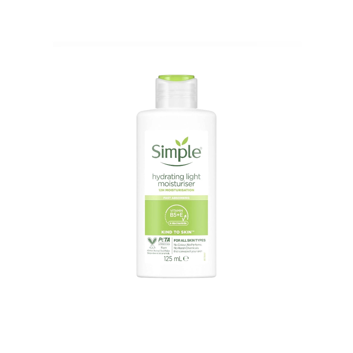 SIMPLE MOISTURISER 125ML HYDRATING