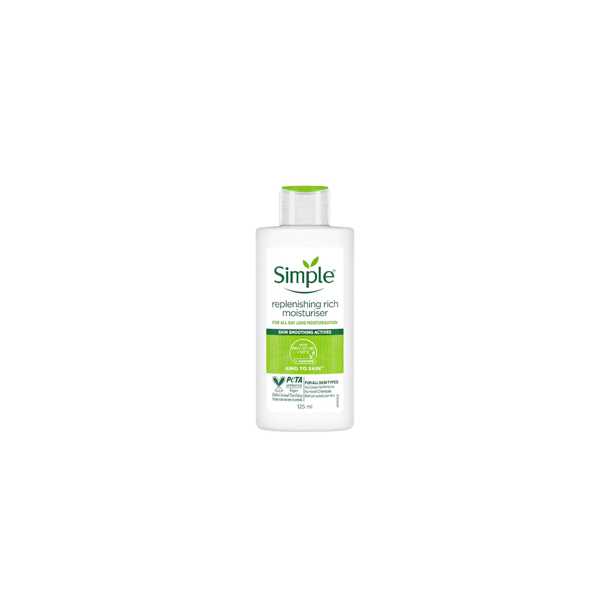 SIMPLE MOISTURISER 125ML REPLENISHING RICH