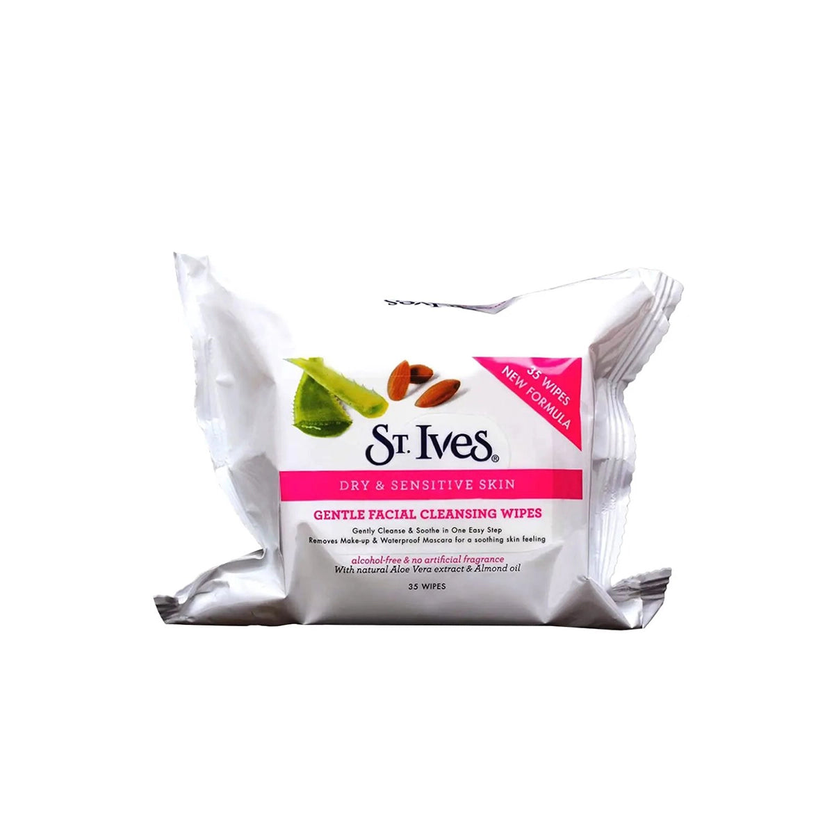 STIVES UK FACE WIPES 35CS DRY & SENSITIVE