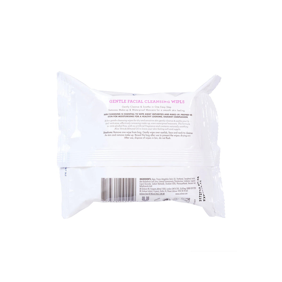 STIVES UK FACE WIPES 35CS NORMAL & COMBINATION