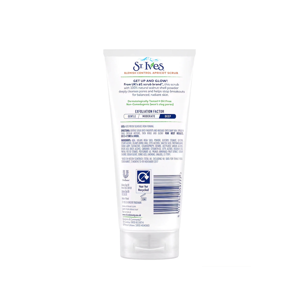 STIVES UK SCRUB 150ML BLEMISH CONTROL APRICOT