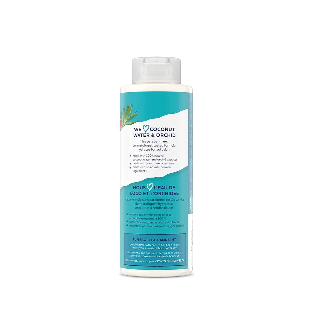 STIVES USA BODY WASH 473ML COCONUT WATER & ORCHID