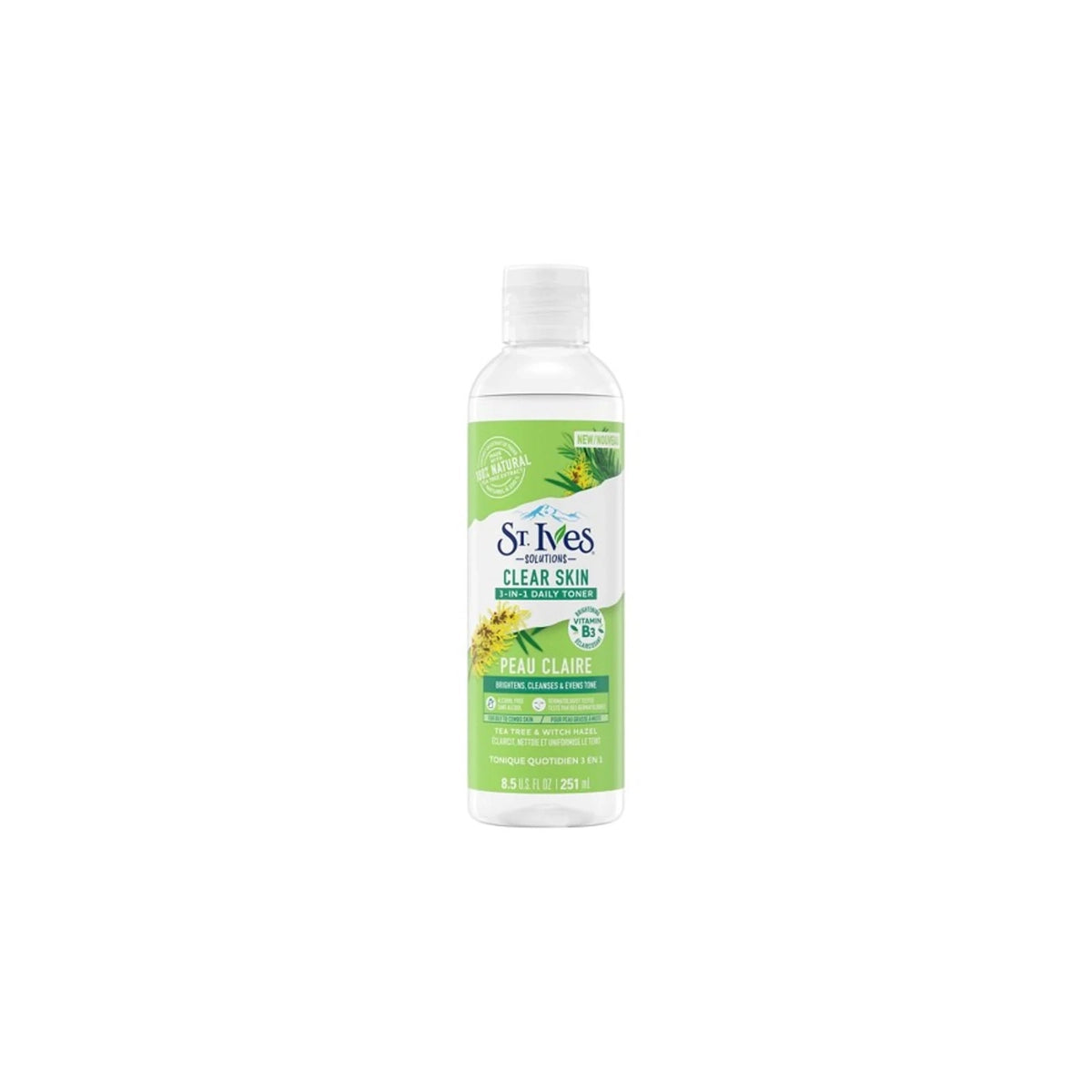 STIVES USA CLEAR SKIN 3 IN 1 DAILY SKIN TONER 251ML