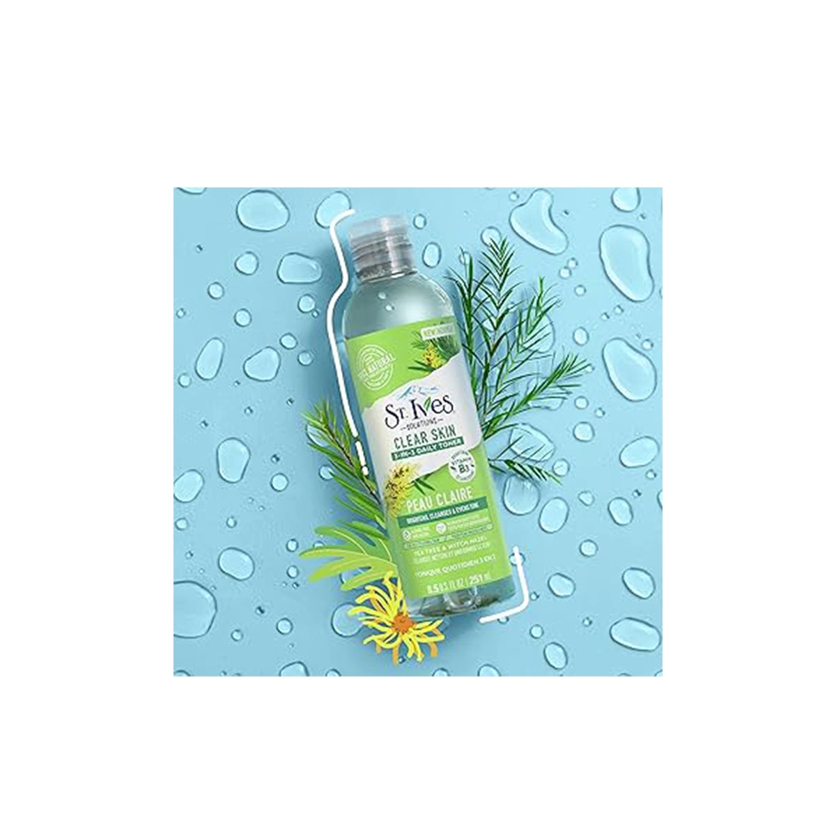 STIVES USA CLEAR SKIN 3 IN 1 DAILY SKIN TONER 251ML