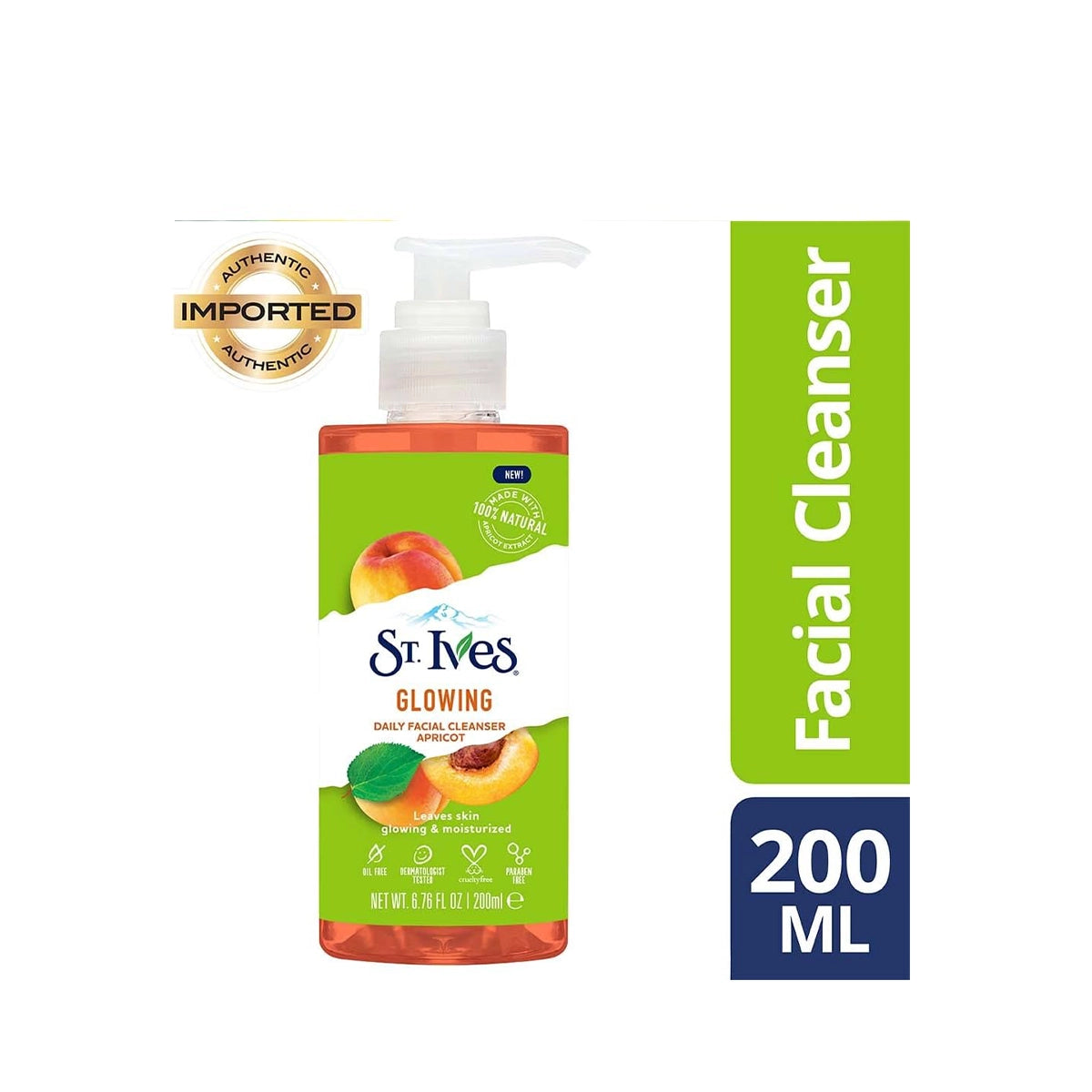STIVES UK CLEANSER 200ML GLOWING DAILY