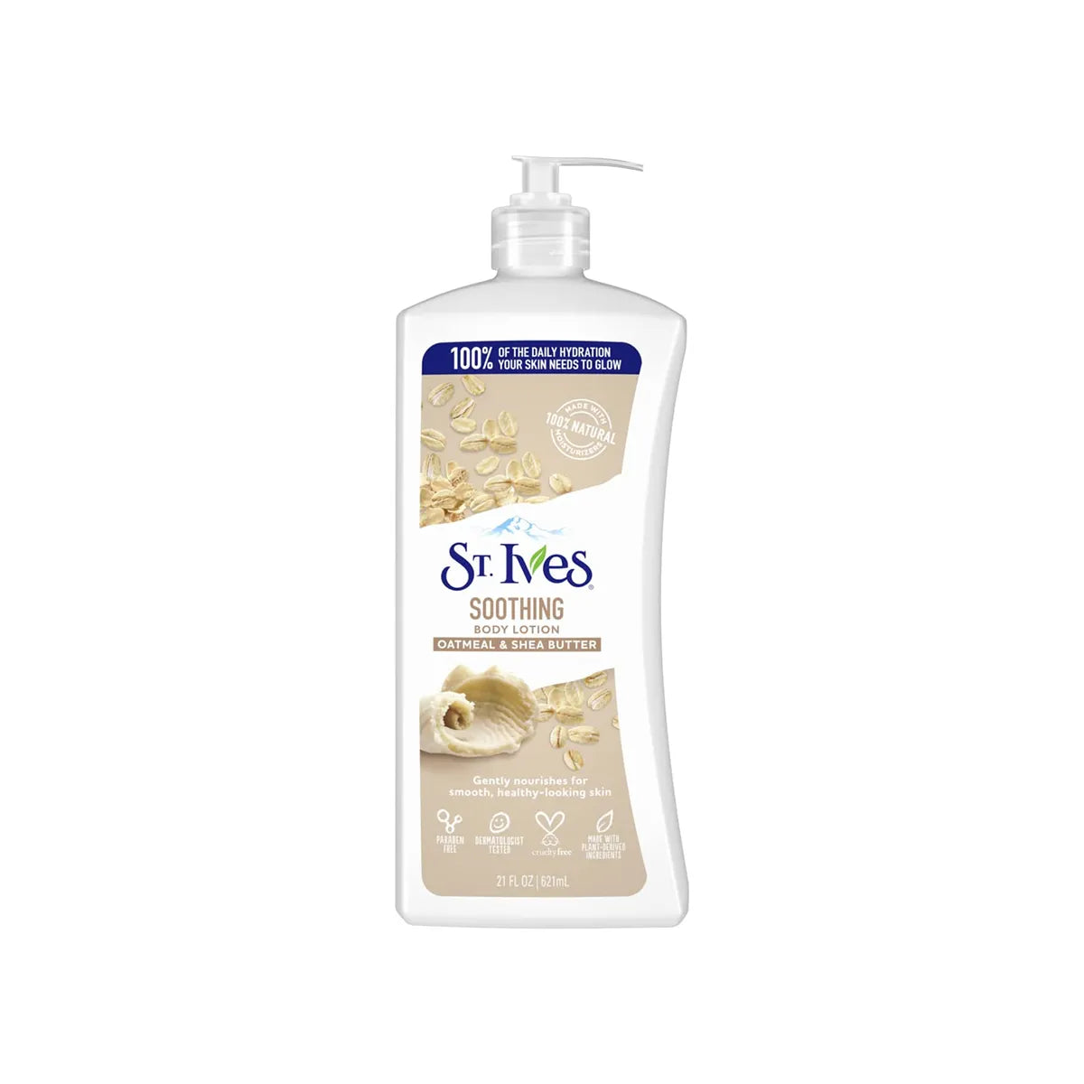 STIVES USA BODY LOTION 621ML NOURISH & SOOTHE OATMEAL & SHEA