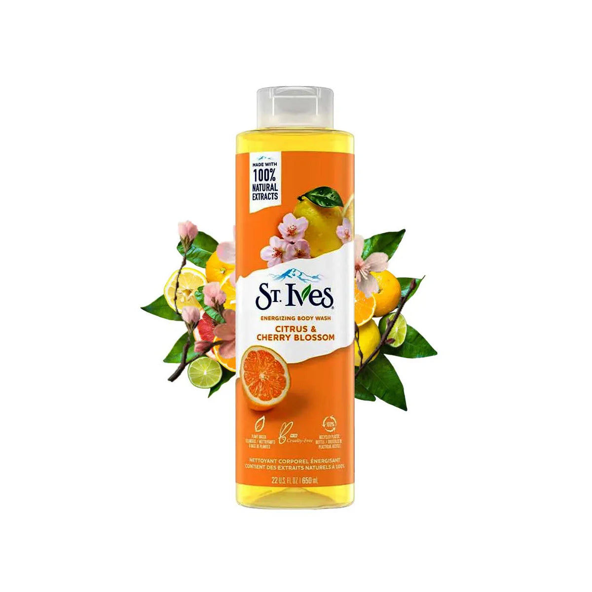 STIVES USA BODY WASH 650ML CITRUS CHERRY BLOSSOM
